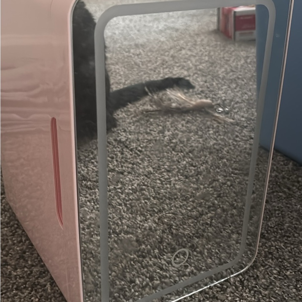 Compact Pink Mini Fridge - Picture 2 of 4